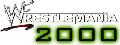 WWF WrestleMania 2000 logo for GameBoy Color